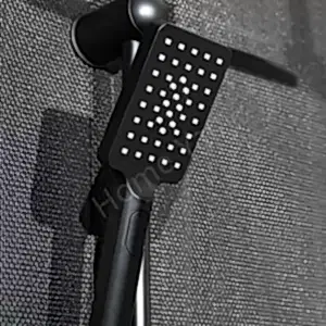 Mafsallı Duş Seti Siyah Çeviksu resim 1