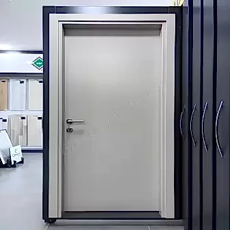 Kompozit Oda Kapısı Ado100 Krem Aksesuar Dahil resim 1