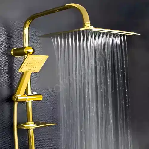 Duş Seti Uzay Premium Yağmurlama Gold