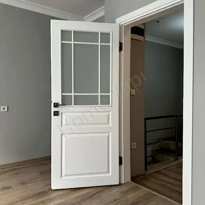 Amerikan Panel Kapı Bolu +Yarım Camlı