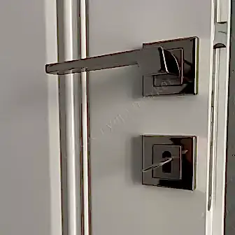 Kompozit Oda Kapısı Ado250 Antrasit Aksesuar Dahil resim 2