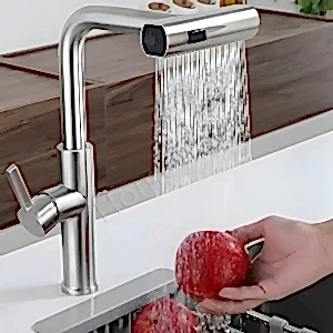 Mutfak Bataryası Eviye Fleko Spiralli Şelale resim 1