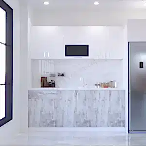 Mutfak Dolabı 200 cm Makinasız Karbeyaz resim 1