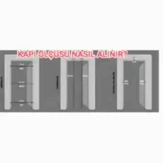 Amerikan Panel Kapı Madran+ Aksesuar Dahil resim 3