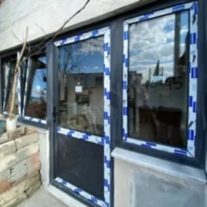 Antrasit Balkon Kapısı Her Ebatta resim 2