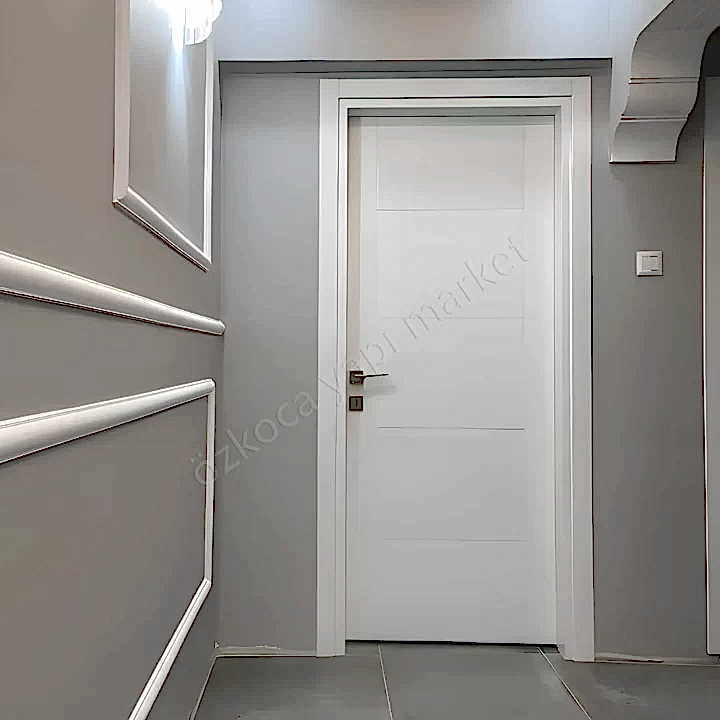 Amerikan Panel Kapı Madran+ Aksesuar Dahil