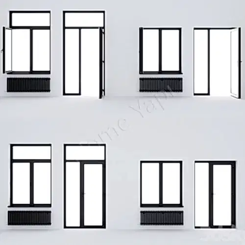 Çerçevesi Renkli Pvc Pencereler