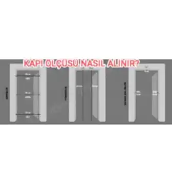 Melamin Kapı Camlı Yavru Kapı Aksesuar Dahil resim 4