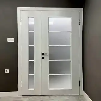 Melamin Kapı Camlı Yavru Kapı Aksesuar Dahil resim 2