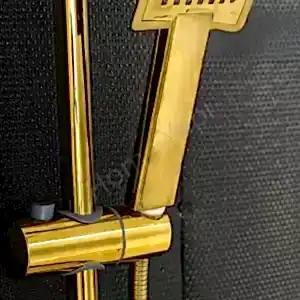 Duş Seti Uzay Premium Yağmurlama Gold resim 5