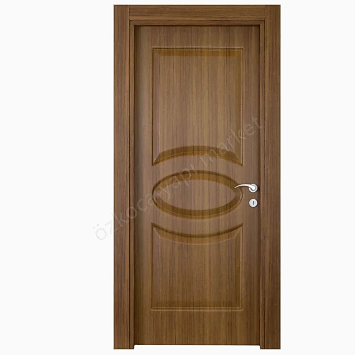 Amerikan Panel Kapı Kahve Aksesuar Dahil