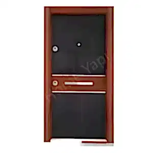 Çelik Kapı Laminox Kabartma Sis 10 resim 1