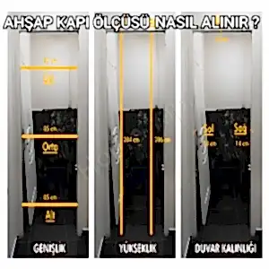 Amerikan Panel Kapı Bolu +Yarım Camlı resim 3