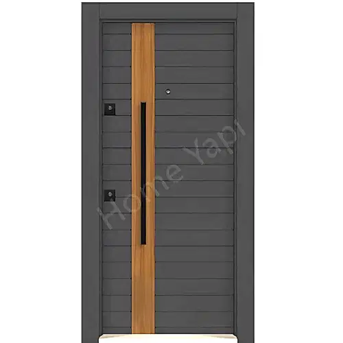 Çelik Kapı Antrasit Saruhan 419