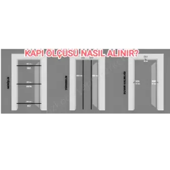 Amerikan Panel Kapı Canik Aksesuar Dahill resim 3