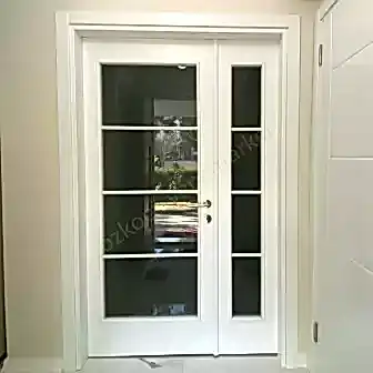 Melamin Kapı Camlı Yavru Kapı Aksesuar Dahil resim 3