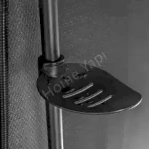 Mafsallı Duş Seti Siyah Çeviksu resim 2
