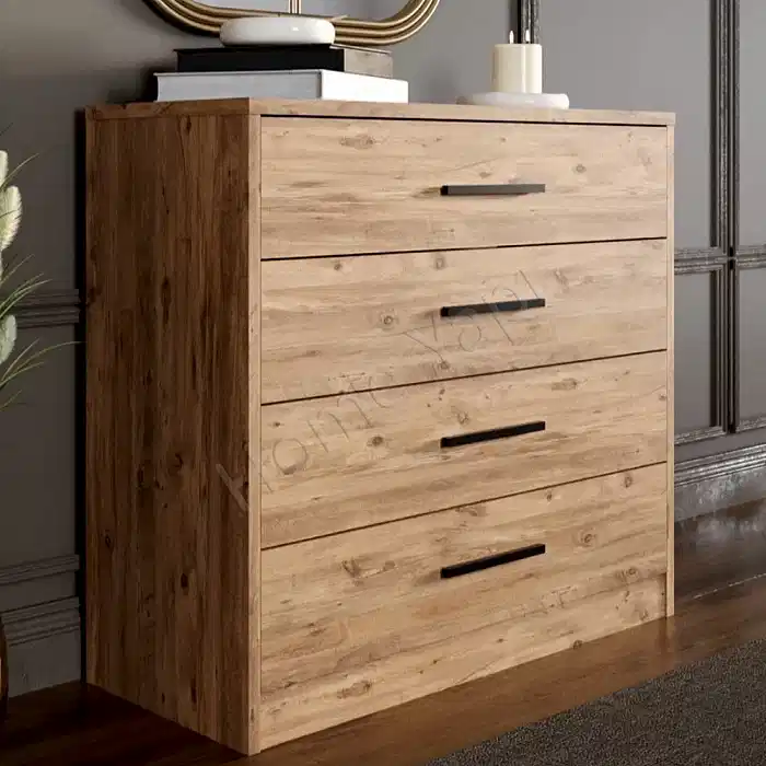 Şifonyer 4 Çekmeceli Kahfe 84 cm