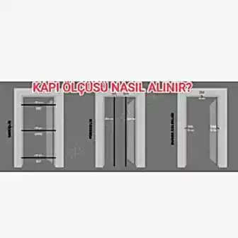 Melamin Kapı 2 Göbek Aksesuar Dahil resim 3