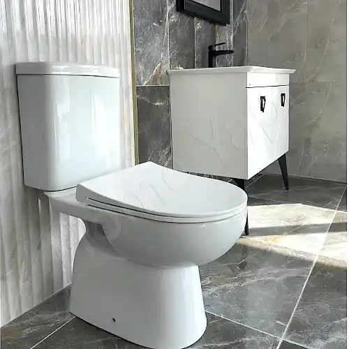 Klozet Takımı Sakovit Alttan Çıkışlı+Iç Takımdahil