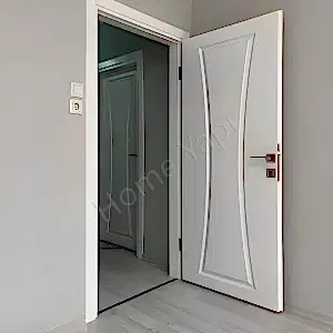 Amerikan Panel Kapı Kum Saati Aksesuar Dahil resim 1