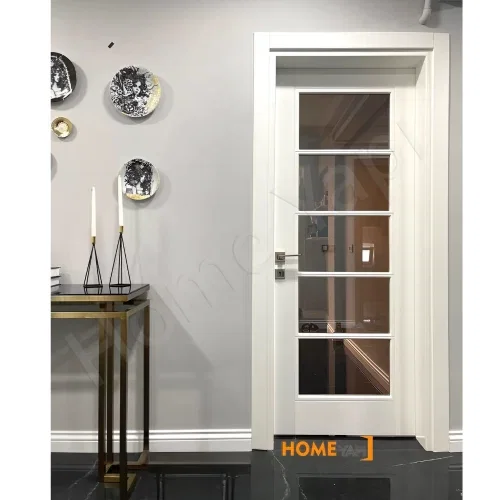 Melamin Kapı Tam Camlı+Aksesuar Dahil