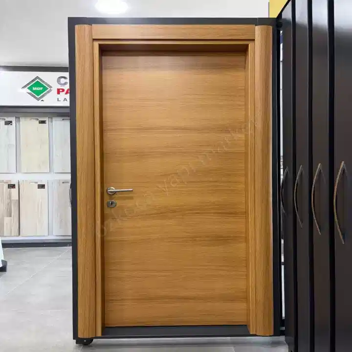 Kompozit Oda Kapısı Ado100 Kahve Aksesuar Dahil