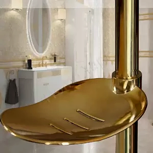 Mafsallı Duş Seti Gold Çeviksu resim 2