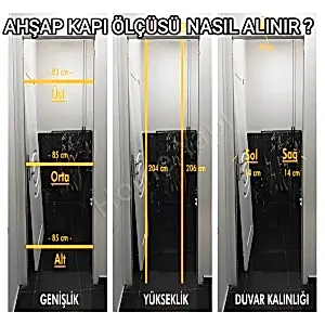 Melamin Kapı Karizma + Aksesuar Dahil resim 3