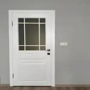 Amerikan Panel Kapı Bolu +Yarım Camlı resim 2