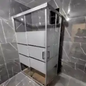 Duşakabin 6 mm Tamperli Buzlu Cam 90×90 resim 1