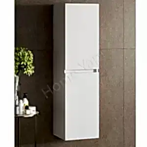 Banyo Boy Dolabı Beyaz Kulpsuz 35 cm Full Mdf resim 1