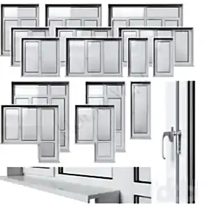 Fransız Tipi Pvc Pencereler resim 1