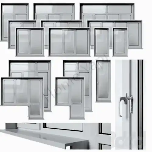 Fransız Tipi Pvc Pencereler